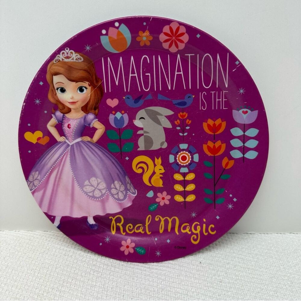 Sofia the First zak melamine plate